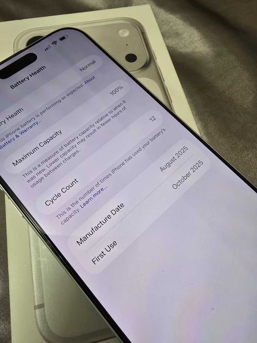 iPhone 17 pro max/256 gb. Silver