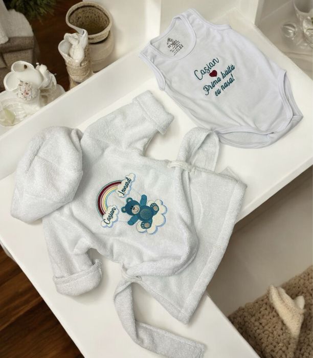 Halate,prosoape si paturici personalizate