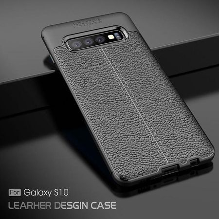 Husa pentru Samsung Galaxy S10e / Lite - AUTO FOCUS insertii de piele