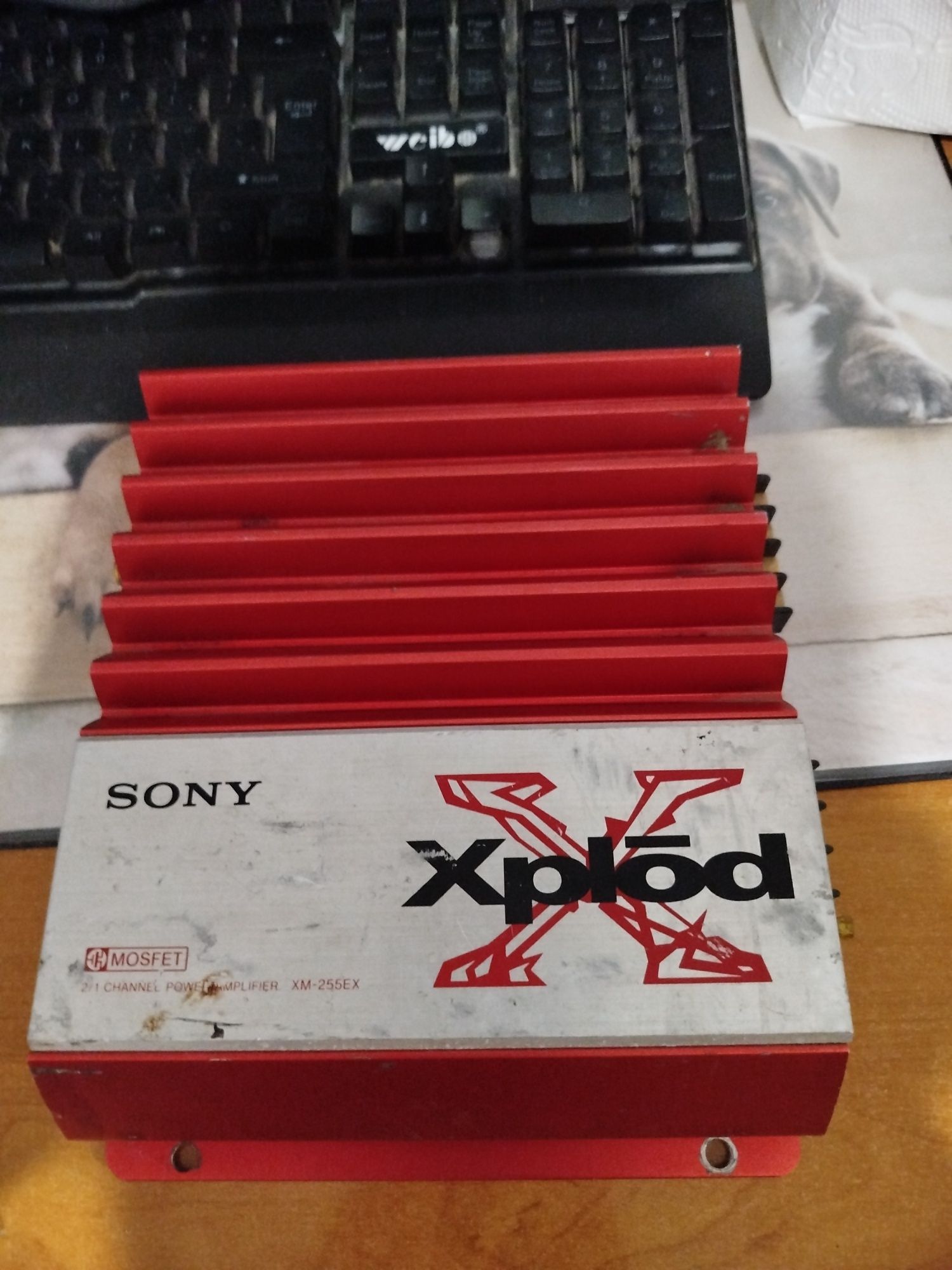 Усилвател Sony Xplod XM-255EX – 2-канален, 500W, Японско качество!