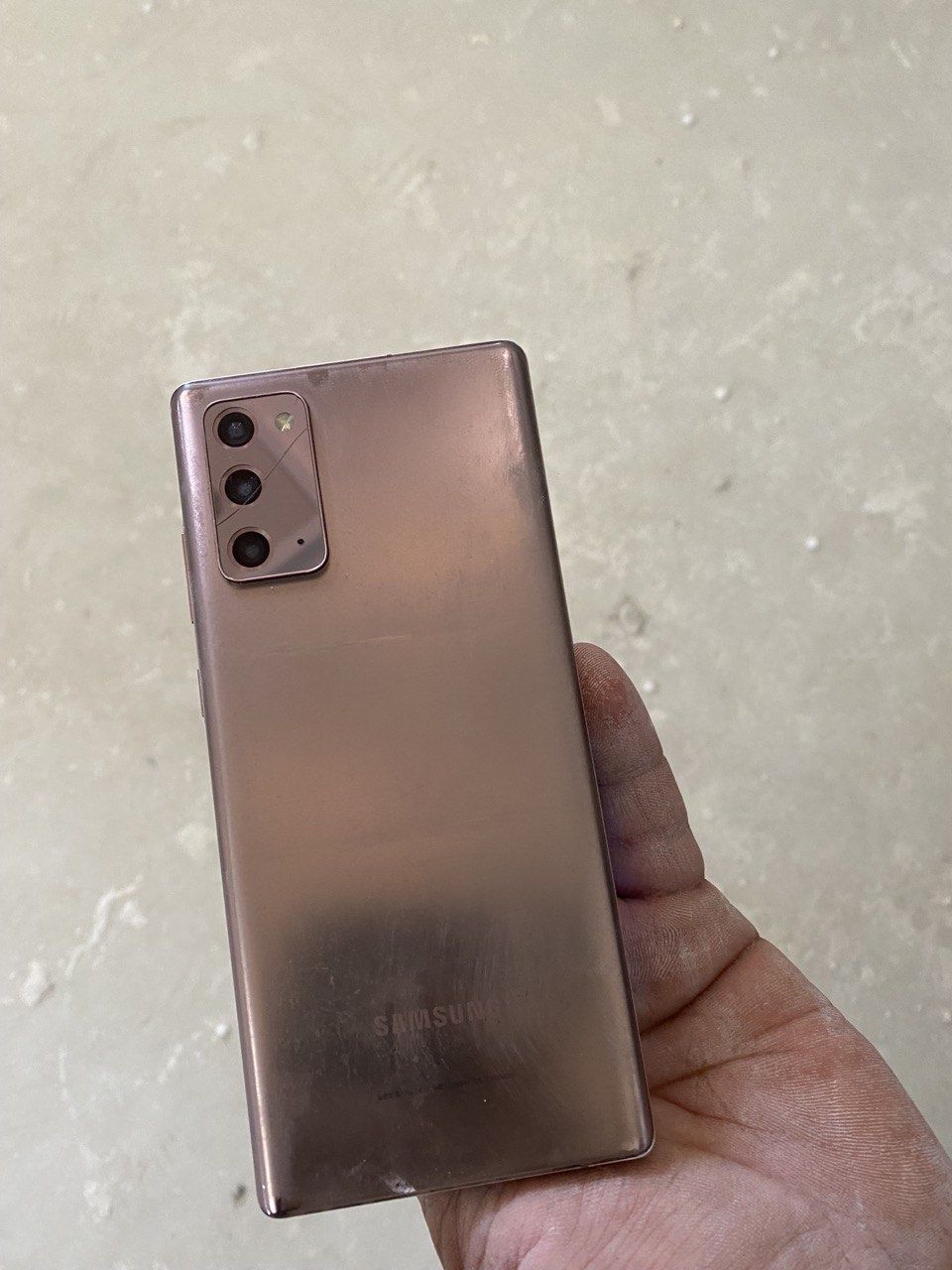 Samsung note 20 8 ga 256 tali