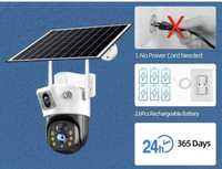 Солнечная камера 4MG FullHD 4G sim- картой, Quyosh paneli camera