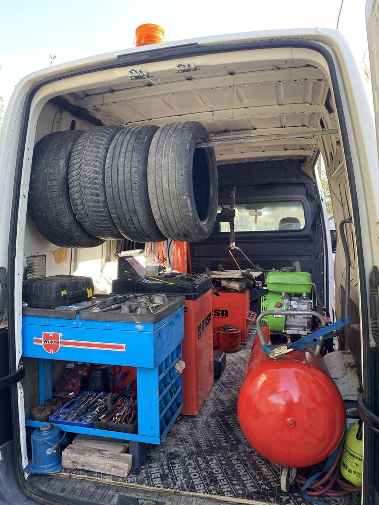 Мобилен Сервиз Гуми 24/7 Mobile Tyre Service/Вулканизатор