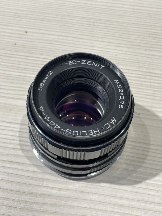 Объектив Zenit 58mm Helios 44m