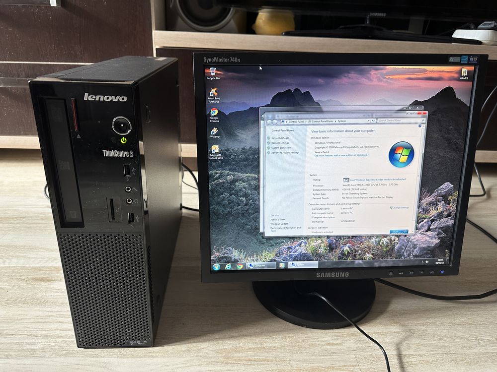 Vand Lenovo - i5 3330s - 2.7Ghz