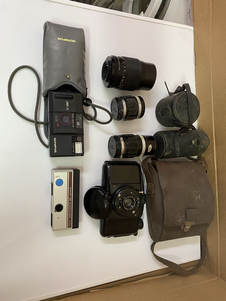 Стари фотоапарати и обективи OLYMPUS