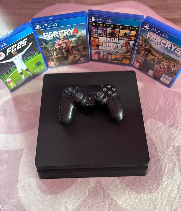 Vând ps 4 slim 1 tb