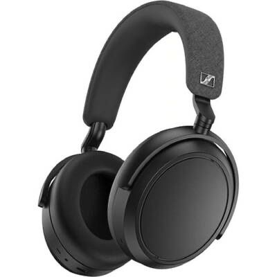Căști wireless Sennheiser - Momentum 4 Wireless, ANC, negre