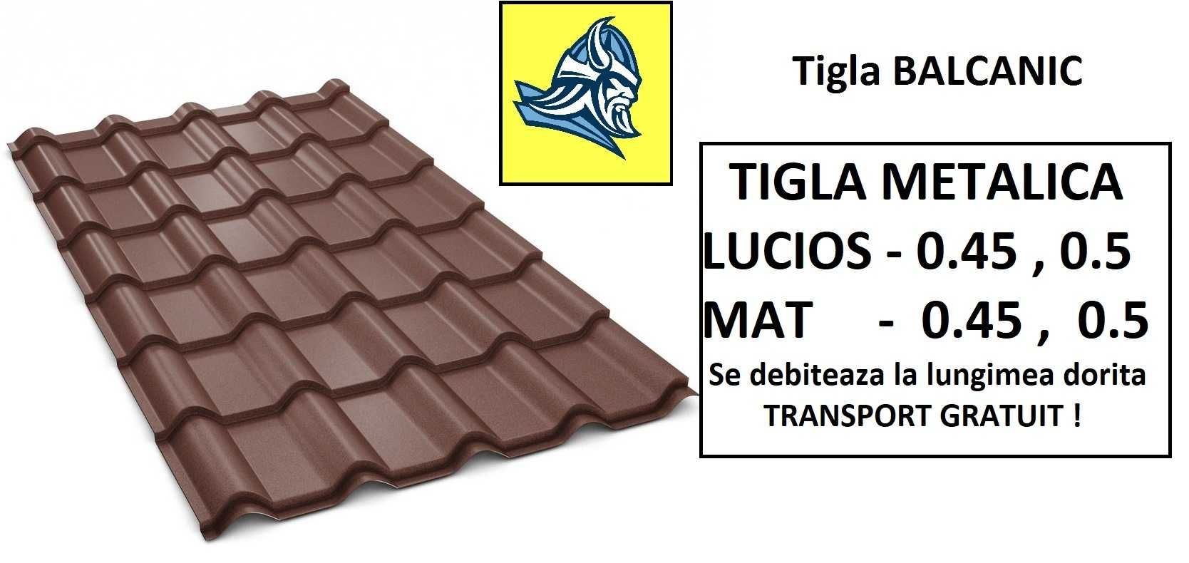 Tabla tip tigla , tabla cutata -pret de producator cu transport inclus