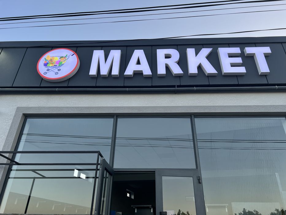 Reklama xizmati bukva baner наружная реклама буква банер