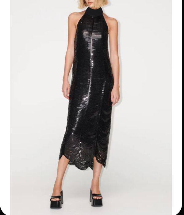 Вечернее платье Zara, трикотажное, новое размер S