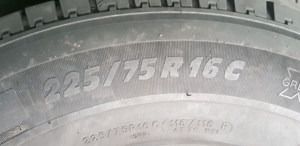 Anvelope 2x225 75 16c michelin dot 18 mm 5