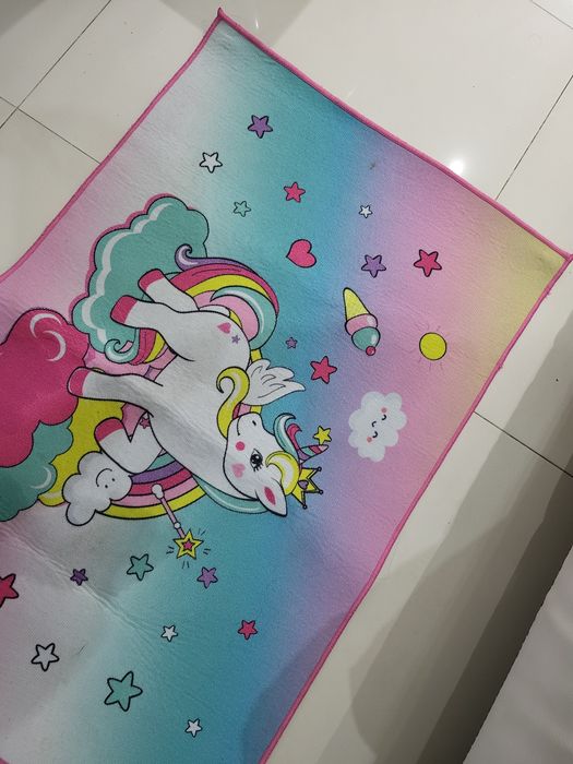 Covor 100 cm multicolor