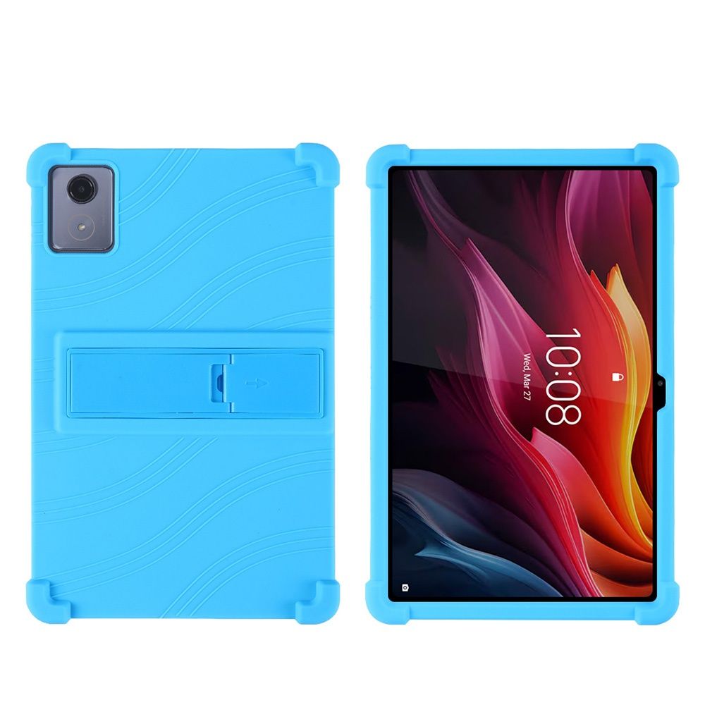 Lenovo Tab K11+ 11.45" 2024 / Удароустойчив силиконов кейс със стойка
