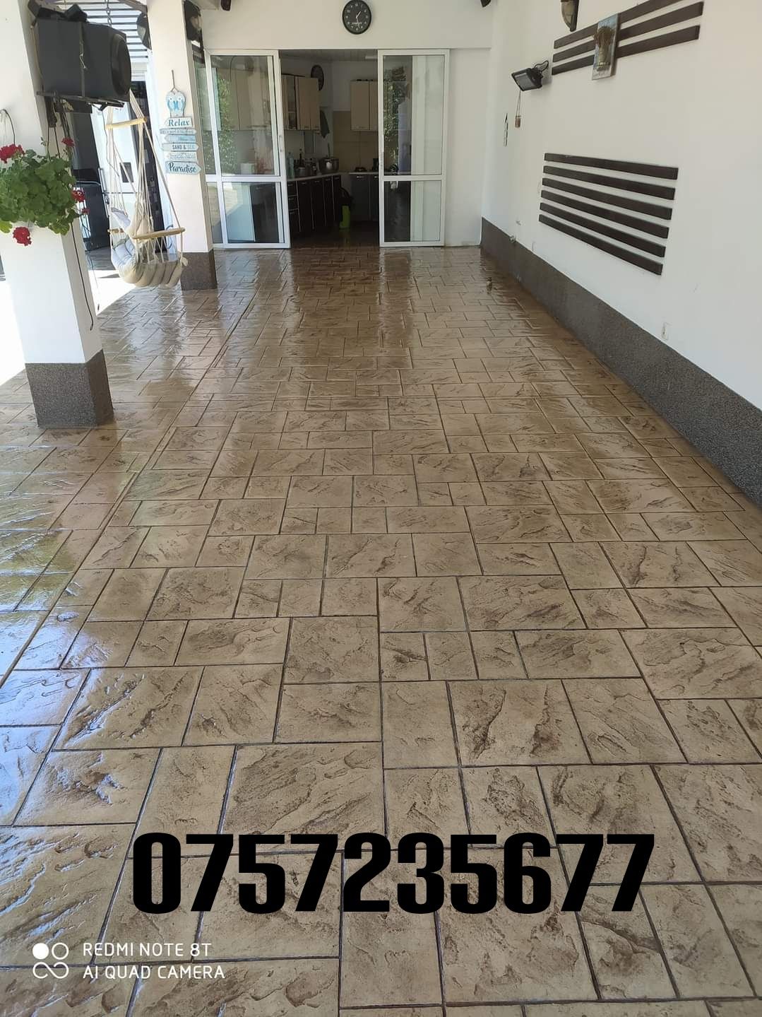 #beton amprentat #