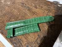 Curea Breitling 20mm verde piele crocodil