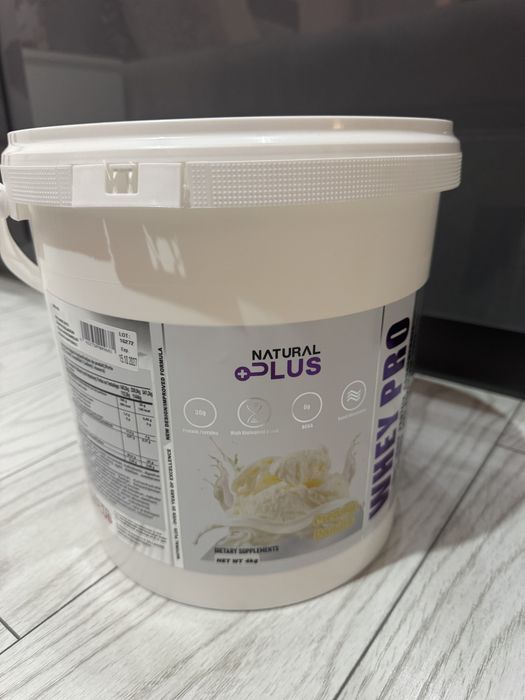 Proteina Whey Pro Natural Plus 4Kg Vanilie