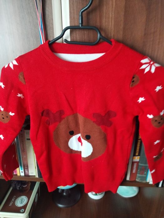 Pulover de Craciun pentru copiii