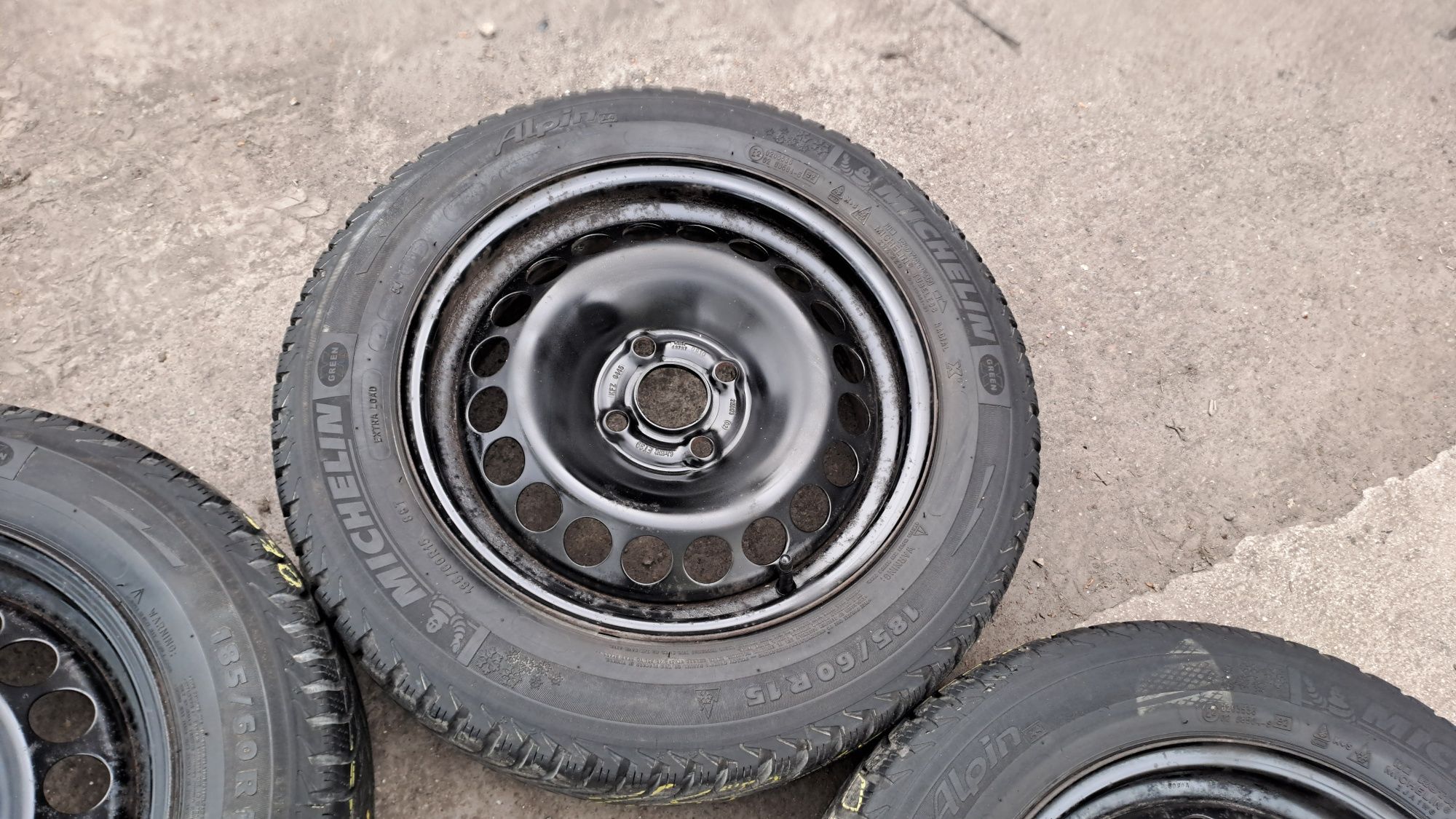 15" 4Х100мм Опел 6J ET39, 4X100 OPEL Джанти с гуми