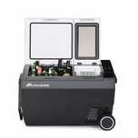Frigider auto portabil Mudiro 45L cu roți și aparat de gheață – 12V