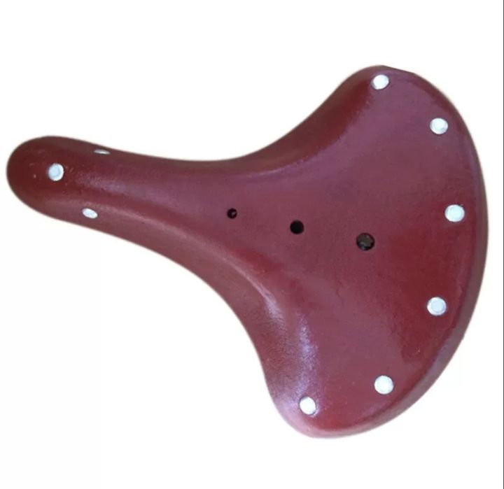 Велосипедное седло из натуральной кожи