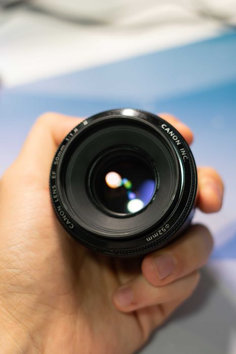 Obiectiv Canon 50 mm EF f1.8