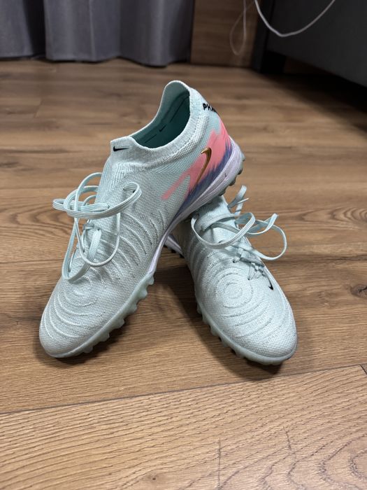 Ghete sintetic Nike Phantom GX II Elite TF Green/Blue/Orange