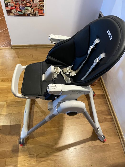 Scaun bebe Pepperego Prima Pappa cu cadru metalic
