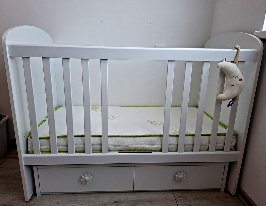 Дeтcĸo лeглo люлĸa JIMMYLEE + матрак 60/120cм