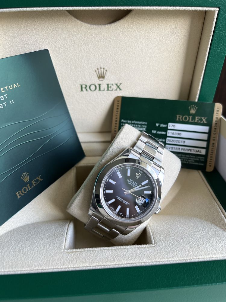 Rolex Datejust 41 mm Black Rhodium