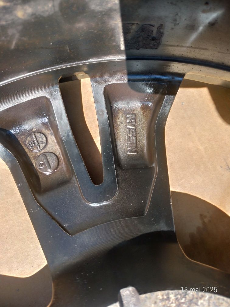 Set 4 bucăți jante Nissan 18 inch originale