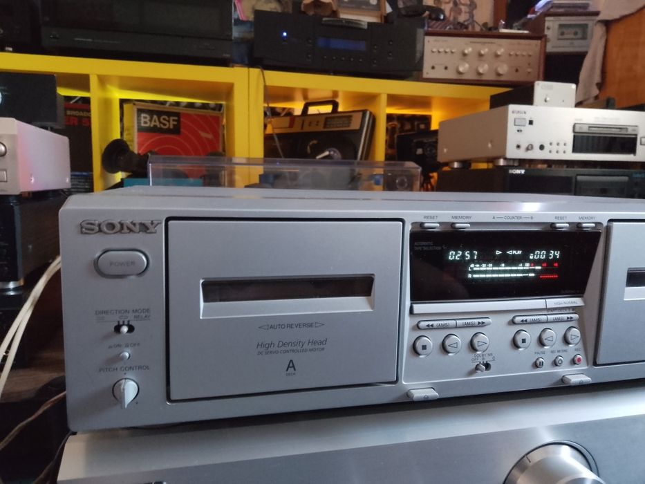 Casetofon Deck Sony TC-WE 475 cu Telecomanda