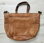 Geanta din piele Zara Woman