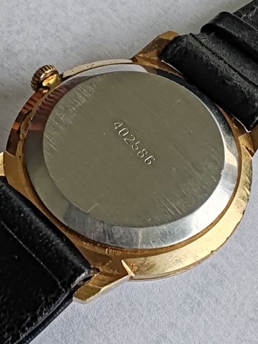 Ceas Sekonda Mecanic Placat cu aur 34 mm