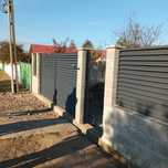 Construim garduri si porti din sipca metalica, panouri stil jaluzele,