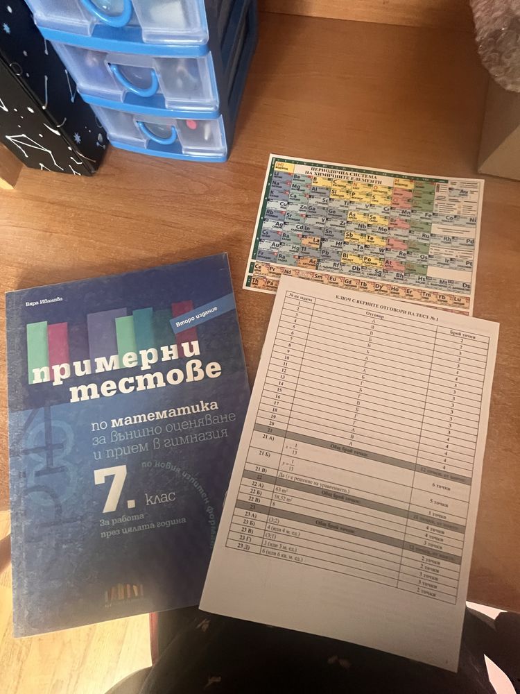 Външно оценяване математика