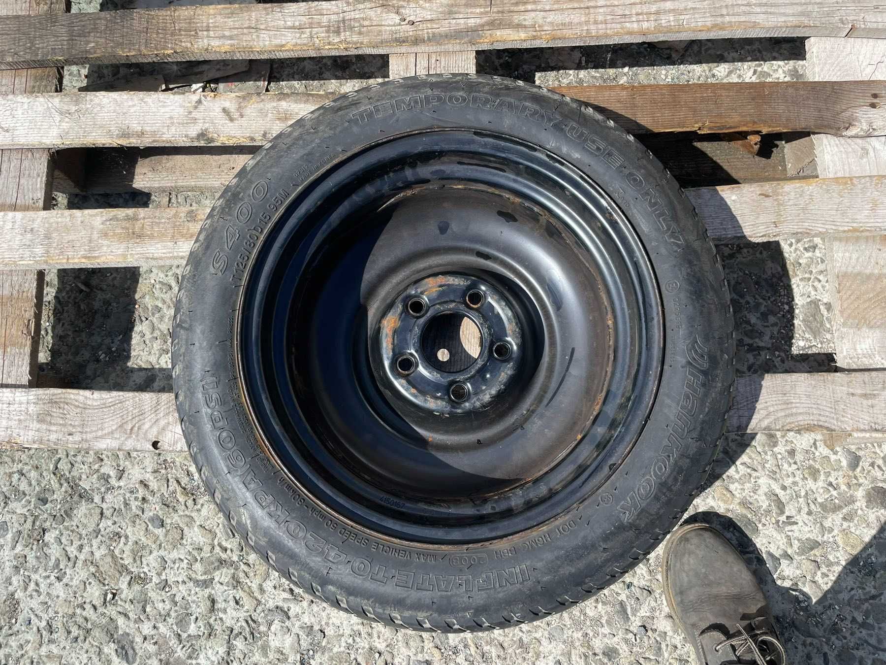 15 резервна джанта патерица 5х114,3 Kia Ceed Hyundai I20 I30 125/80/15