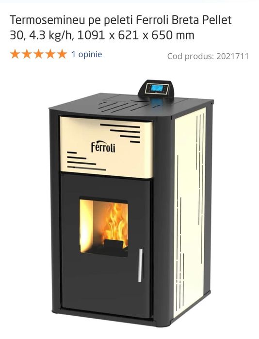 Centrala Termosemineu pe peleti