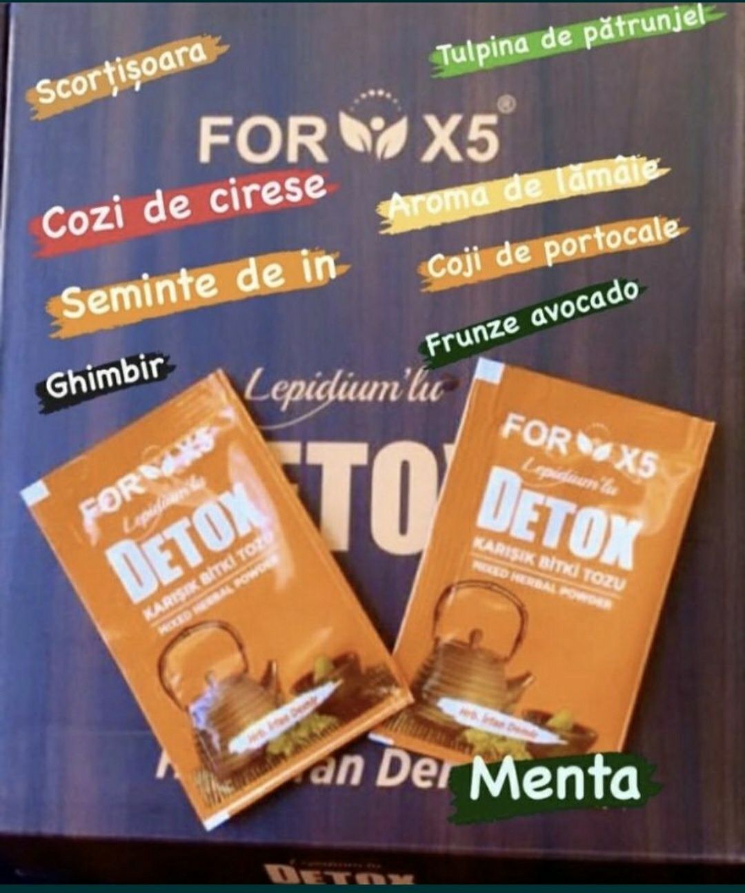 Ceai de slabit Detox for5