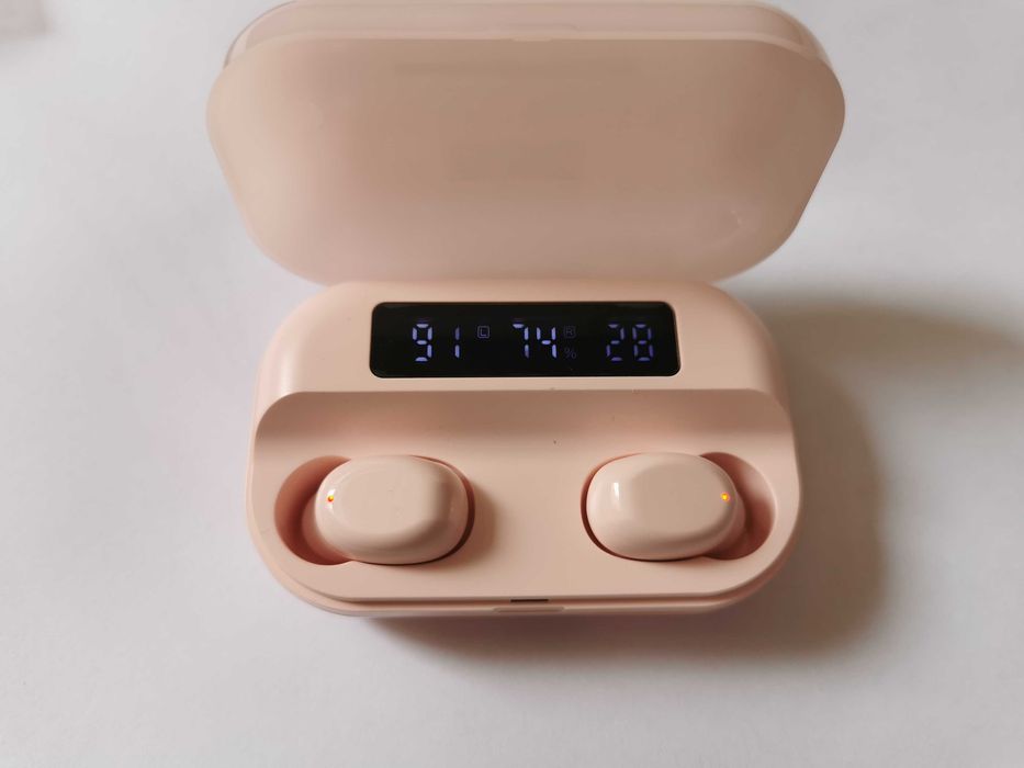 Căști Bluetooth T3 Roz