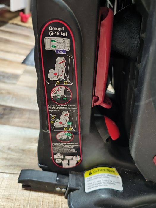 Автокресло с Isofix, 0 - 36 кг, Coletto Sportivo