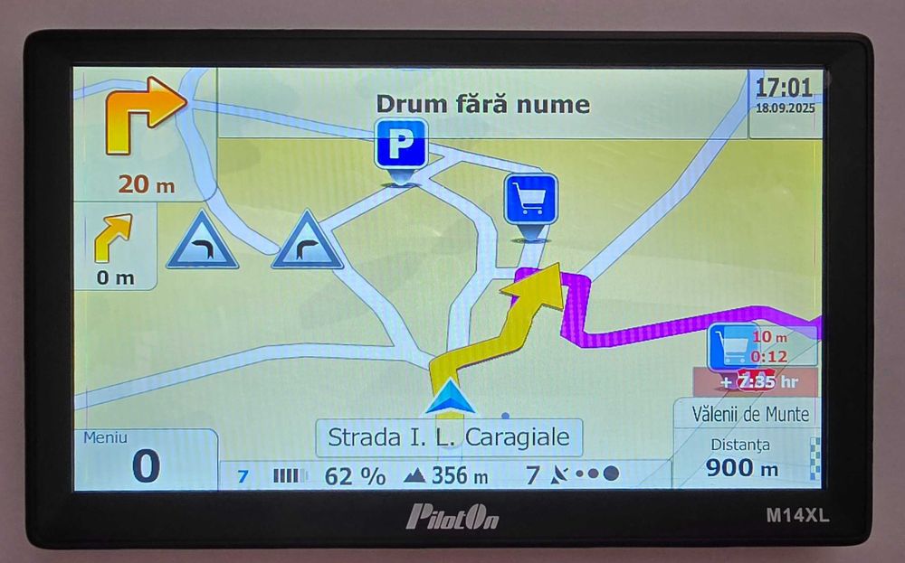 Gps M14XL 9inch PilotON Harti Here si TomTom 16Gb512RAM 10lei discount