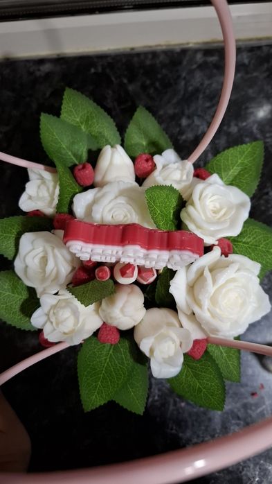 Мыльный букет ко дню учителя, которой будет радовать долгое время!