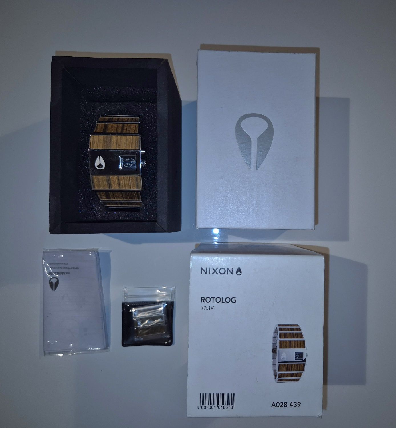 Часовник Nixon ROTOLOG TEAK Limited edition