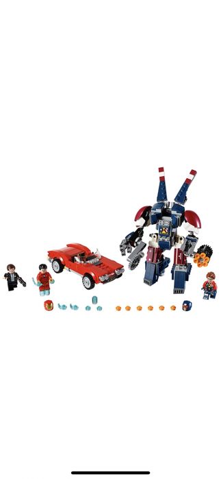 Lego Marvel Super Heroes 76077 Iron Man: Atacul lui Detroit Steel
