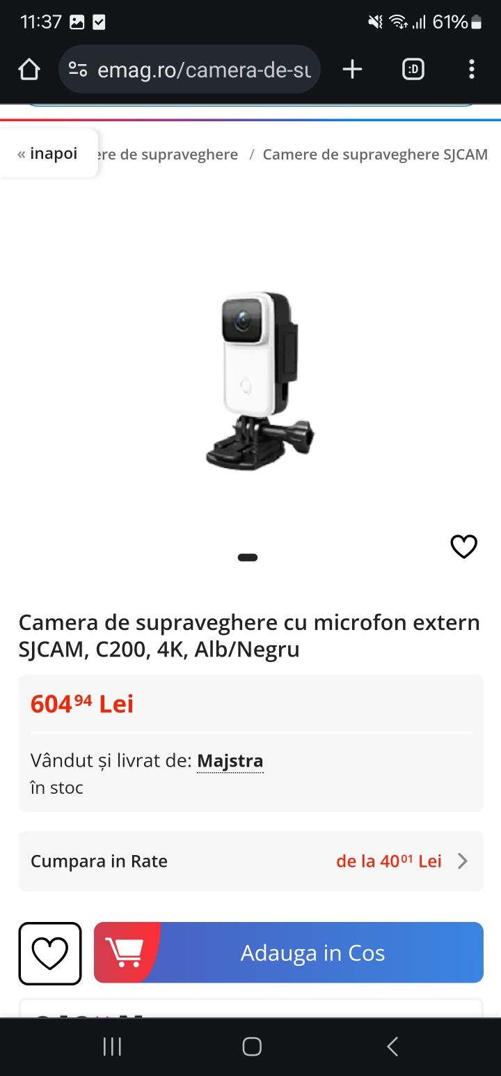 Camera SJCAM C200