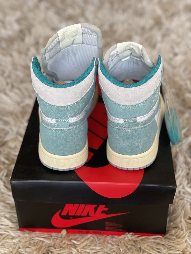 Air Jordan 1 High Turbo Green Retro Smoke Grey Hyper Royal Tie Dye