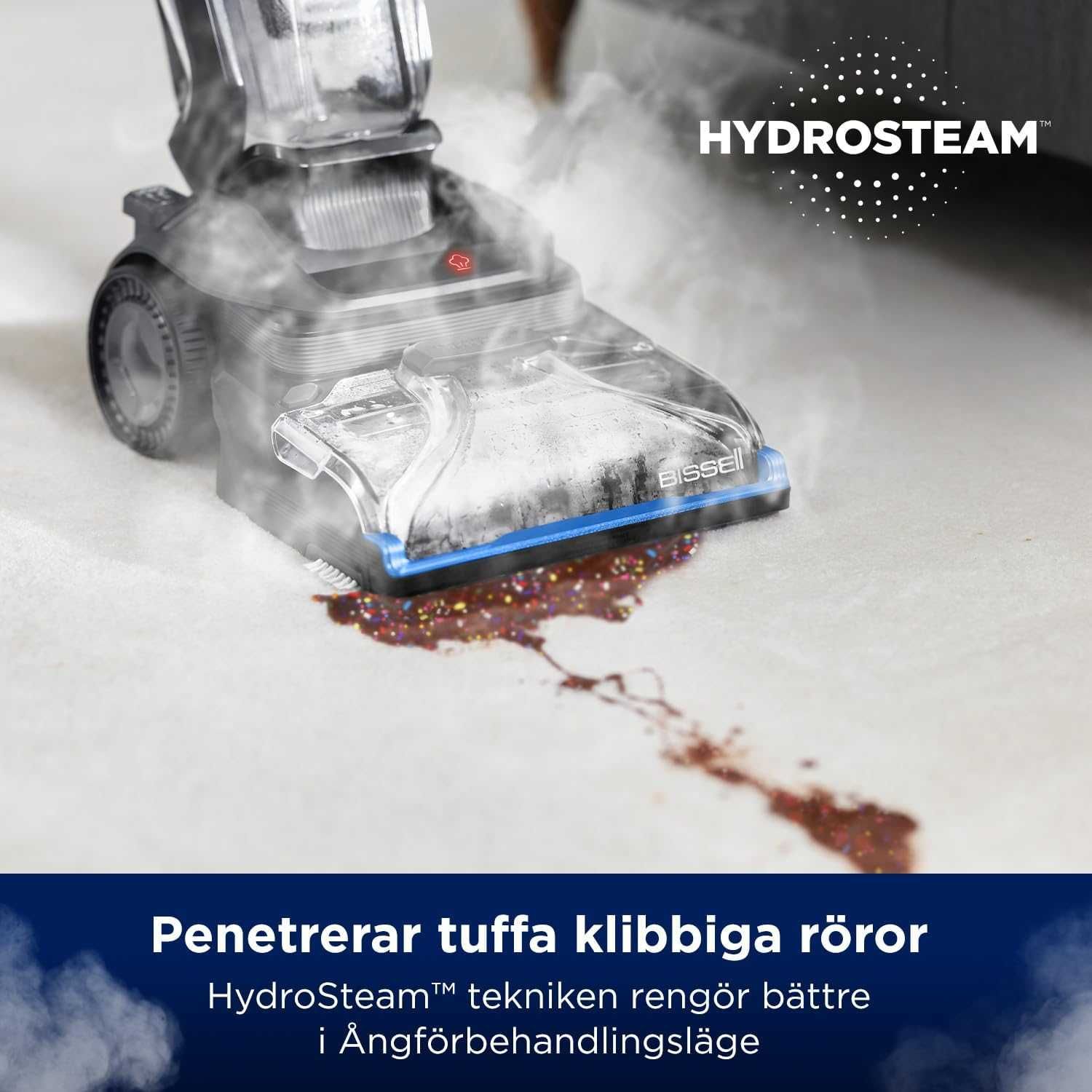 Перяща прахосмукачка с пара Bissell Revolution HydroSteam 3670N 1300W