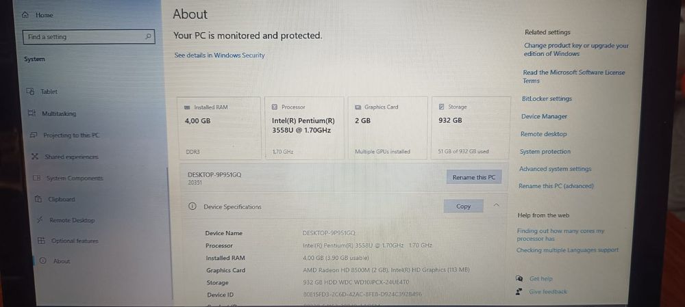 Лаптоп Lenovo G50-70