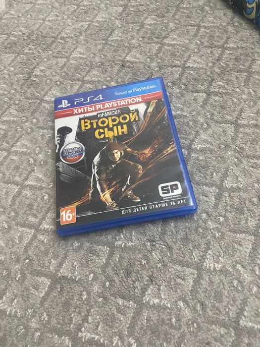 Игра на play station Infamous:Второй сын rus